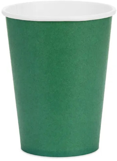 Cups Donkergroen 250ml (6st)