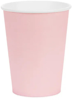 Cups Lichtroze 250ml (6st)