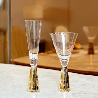 Cups Vasos De Cristal Westerse Luxe Kristal Rode Wijn Glas Top Grade Restaurant Bruiloft Champagne Fluiten Coupes Brandy Snifters 2 stk
