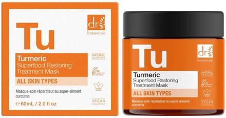 Curcuma Superfood Herstellend Behandelingmasker 60ml - One Size