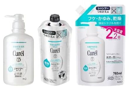 Curel Intensive Moisture Care Shampoo 760ml Refill
