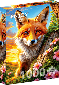 Curious Fox Puzzel (1000 stukjes)