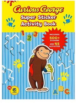 Curious George Super Sticker Activity Book