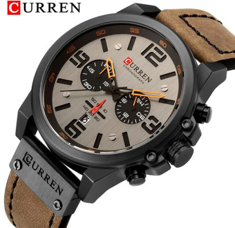 CURREN 8314 Sport Watch Men Top Brand Luxury Quartz Men's Chronograph Date Military Wrist Watches Waterproof Relogio Masculino