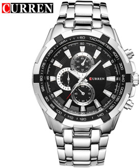 CURREN Watches Men Top Brand Luxury Fashion&Casual Quartz Male Wristwatches Classic Analog Sports Steel Band Clock Relojes