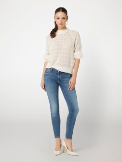 Curve X Skinny Jeans Blauw - 26