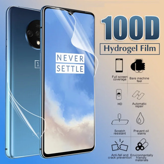 Curved Edge Hydrogel Film For Oneplus 7 7T 6T 5T 6 5 3T 3 1+7 1+6 One Plus 7 Oneplus7 6 T 7T Screen Protector Full Cover Film