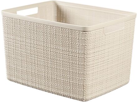 Curver Jute Mandje L - 20L - Offwhite Crème