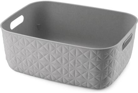 Curver Opbergbox Soft - taupe - 12,5L - Leen Bakker - 29.2 x 37.9 x 14.3