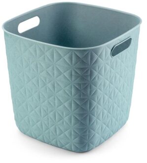 Curver Softex Opbergmand Cube 15 liter Blauwgroen
