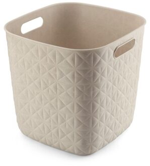 Curver Softex Opbergmand Cube 15 liter Krijtwit