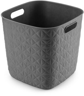 Curver Softex Opbergmand Cube 15l Antraciet