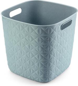 Curver Softex opbergmand Cube Blauwgroen