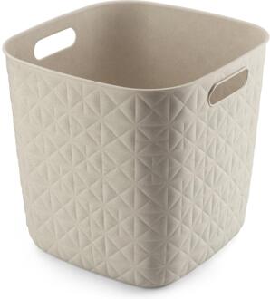 Curver Softex opbergmand Cube Krijtwit beige