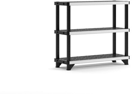 Curver Stellingkast - Fused - 122,1x45,7x105,8cm - Draagkracht 180kg - Metaal