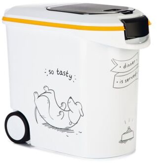 Curver Voedsecontainer Hond 35 L Wit