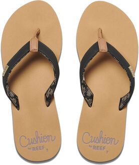 Cushion Sands Dames Slippers - Zwart - Maat 40