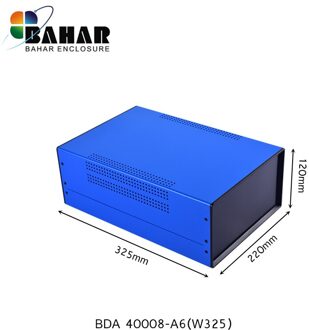 Custom Iron Project behuizing diy instrument case PCB draad connection box Ijzer elektrische doos 325*220*120mm junction box BDA40008-A6(W325)
