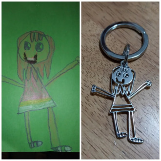 Custom Keychain Picture Keyring Jewelry Personalized Gift Photo Name Key Chain Ring Friends Memorial For Lover Christmas Gift