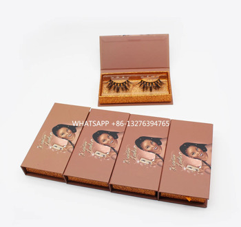 Custom Lashbox Packaging With Logo 25mm Crisscross Mink Eyelash Vendor Eye Lash Cases With Tray Personalized Eyelash Boxes