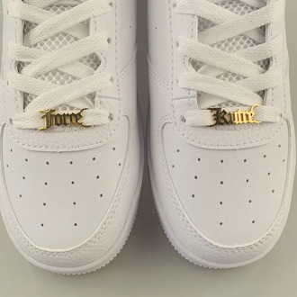 Custom Name Shoe buckle for Women Men Personalized Old English Letter Stainless Steel Nameplate Shoe Clips Accessories Jewelry