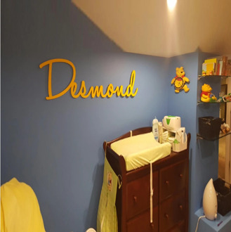 Custom Personalized Wooden Name Sign Baby Name name nursery decor wooden wall art, abov