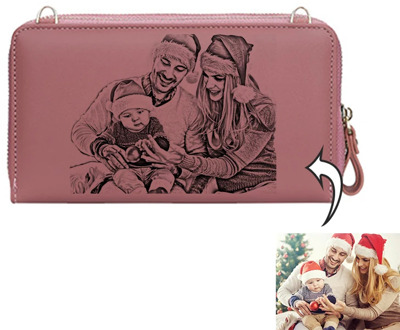 Custom Picture Name Wallet New Women Long Messenger Bags Phone Pocket Female Quality Women Wallet Fashion Small Bags For Girl