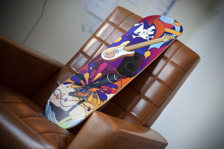 Custom skateboard deck 22x85 cm