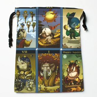Custom TAROT Drawstring Bag 18*22cm Small Travel Women Small Cloth Bag Christmas Gift pouch W-0616