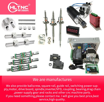 Customized CNC Kit MGN 12 SBR10 SBR12 SBR16 SBR20 HGR15 HGH20 Linear Guide Rail Rod Ballscrew T12 SFU1605 SFU2005