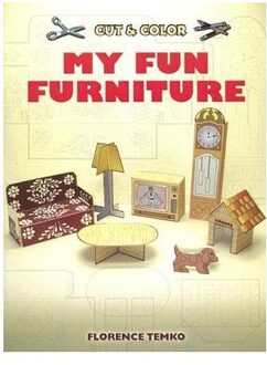 Cut & Color My Fun Furniture - Florence Temko
