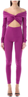 Cut-Out Jumpsuit Kendall Style Andamane , Purple , Dames