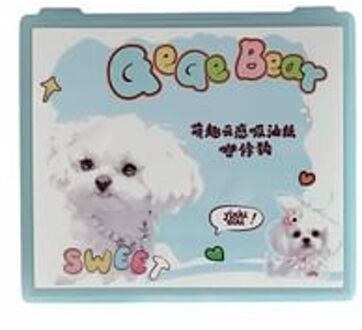 Cute and Cloud-Touch Blotting Paper - 3 Types #02 Yixiu Dog - 100pcs