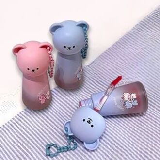 Cute Bear Soft Mist Lip Mud - 6 Colors #04 Tomato Red - 3.5g