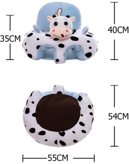 Cute Cartoon Baby Sofa Cover Learning to Sit Seat Feeding Chair Case Kids Baby Sofa Skin Infant Baby Seat Sofa without Cotton A baby Sofa hoes
