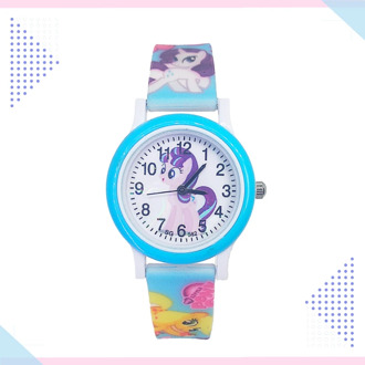 Cute Cartoon Pretty Unicorn Watch Children Kids Watches Girls Students Clock Quartz Wristwatches Pony Watch for boys baby gift