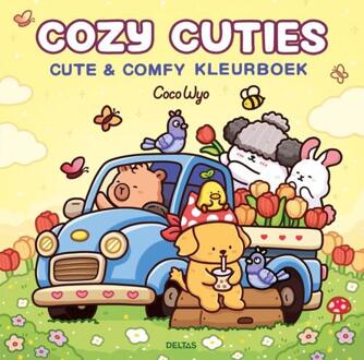Cute & Comfy Kleurboek Coco Wyo - Cozy Cuties