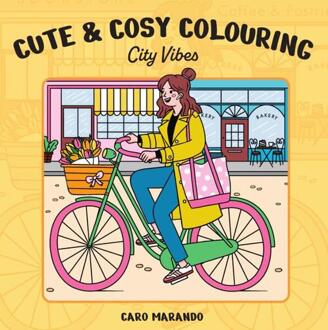 Cute & cosy colouring. City vibes -  Caro Marando (ISBN: 9789022342206)