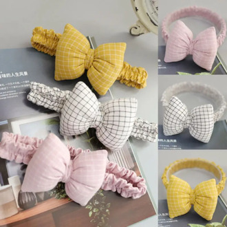 Cute Infant Baby Girls Kids Bow Headwear Toddler Hairband Headband Stretch Turban Head Wrap