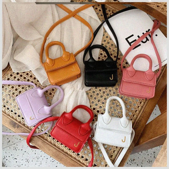 Cute Kids Mini Coin Bag 2020 Fashion Leather Crossbody Bags for Women Small Wallet Baby Girls Party Purse Hand Bags Girl Gift