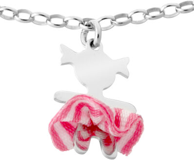 'Cute' Kinder 925 Sterling Zilveren Armband - Zilver ZA-7133