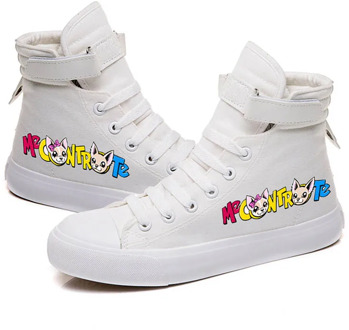 Cute Me Contro Te Casual Canvas High Top Sneaker Lace up Breathable Unisex Shoes