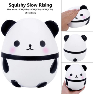 Cute Panda Squishy Slow Rising Soft Squeeze Toys For Children Kawaii Animal Doll Funny Stress Reliever Toys For Kids Adults Gift