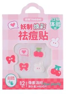 Cute Radiance Acne Pimple Patch (Trial Size) - 3 Types Pixel Party (12pcs)