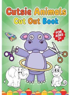 Cutsie Animals - Cut Out Book - Dhr Hugo Elena