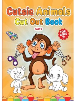 Cutsie Animals - Cut Out Book - Dhr Hugo Elena