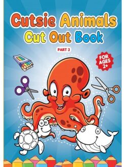 Cutsie Animals - Cut Out Book - Dhr Hugo Elena