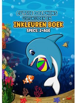 Cutsie Dolphins Cut Out Book - Dhr Hugo Elena