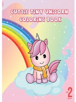 Cutsie Tiny Unicorn Coloring Book - Dhr Hugo Elena