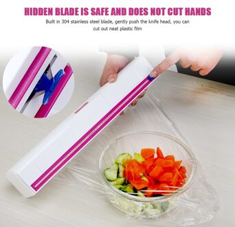Cutter Opslag Houder Keuken Tool Voedsel Behoud Film Snijders Kitchen Tools Plastic Film Wrap Cling Dispenser